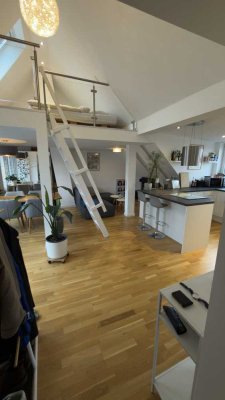 Charmantes Loft mit Galerie und Balkon in Hannover-Ricklingen