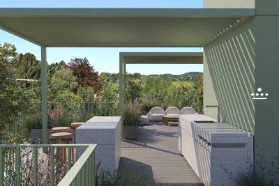Chez - Residieren am Kaasgraben | Dachterrassenapartment mit Blick auf Wien