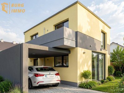 Familienfreundliches Neubauhaus in Ziegelmassivbauweise – belagsfertig, mit Eigengarten, Terrasse &amp; Carport