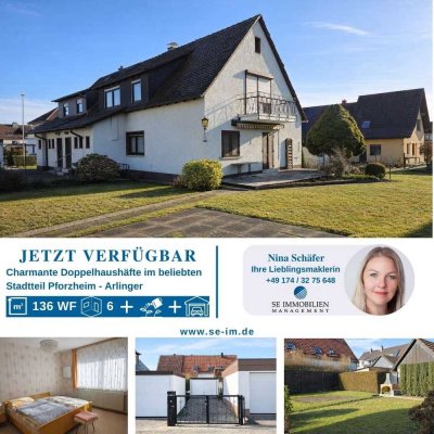 **Ihr neues Zuhause**Doppelhaushälfte mit sonnigem Garten in begehrtem Stadtteil von Pforzheim