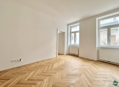 Erstbezug nach Generalsanierung – Charmante 2-Zimmer-Altbauwohnung in ruhiger Innenhoflage