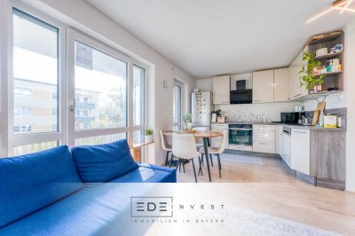 Helle 2-Zimmer-Wohnung mit Balkon und hochwertiger Ausstattung in München