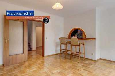 Provisionsfrei! Bezugsfertige Maisonettewohnung in Frankfurt Niederrad. 5 Zimmer, Balkon, Parkplatz