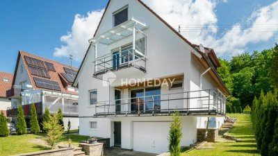 Großzügiges Einfamilienhaus mit Wintergarten, Doppelgarage & Ausbaureserve in toller Wohnlage