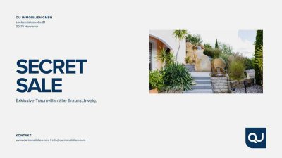 SECRET SALE: Exklusive Traumvilla nähe Braunschweig