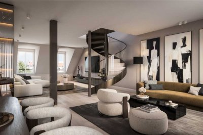 Luxuriöse 5-Zimmer-Penthousewohnung mit großzügiger Terrasse am Johannisplatz