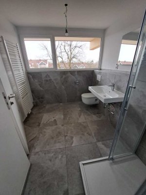 2-Zimmer-Dachgeschoß-Traum in Unterschleißheim-Lohhof, Erstbezug nach Kernsanierung