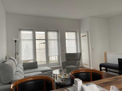 3,5 Zi. Maison. mit 2 Balkonen und Terrasse in ruhiger und strandnaher Lage
