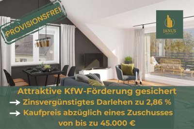 Penthouse mit Weitblick: Zwei Dachterrassen, KfW-Darlehen & Doppelgarage in Herford-Stiftberg