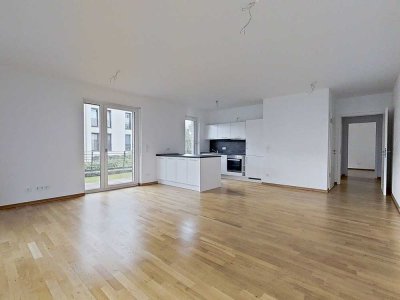 Lichtdurchflutetes Design: Neuwertige 3-Zimmer-Wohnung mit Terrasse, EBK u.v.m.