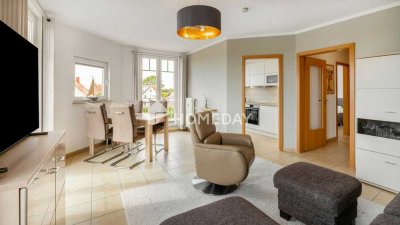 Helle 2-Zimmer-Wohnung mit Balkon – fast schon Meeresbrise