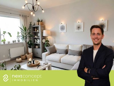 Schöne 2-Zimmer-Wohnung mit Sonnenbalkon in zentraler Lage !