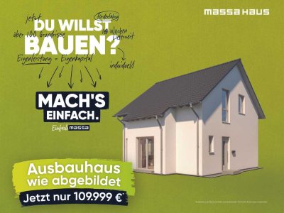 MIT NEUBAUFÖRDERUNG ins EIGENHEIM - Bauen mit massa Haus - Festpreisgarantie inklusive