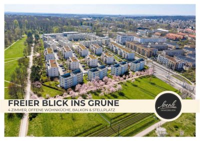 Ihr Zuhause am Park: 4 Zimmer, Balkon & Stellplatz mit freiem Blick ins Grüne