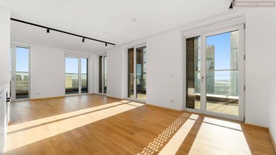 Design &amp; View – DC-FLATS – Erstbezug mit Terrasse über Wien