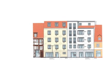 Zweitbezug nach Neubau - 2-Raum-Wohnung mit Terrasse in der Innenstadt