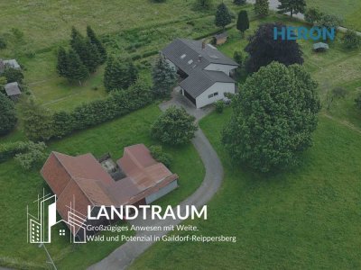 LANDTRAUM – Großzügiges Anwesen mit Weite, Wald und Potenzial in Gaildorf-Reippersberg