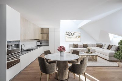 HELLE 4 ZIMMER DG-MAISONETTE + GROSSER TERRASSE NAHE STADTPARK/ROCHUSMARKT (U4,U3)