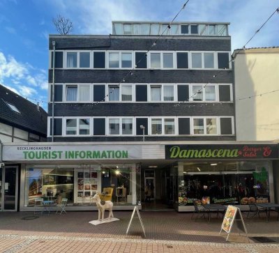 3,5-Raum-Penthouse-Wohnung mit Balkon, Wintergarten, zur Miete in zentraler Lage von Recklinghausen