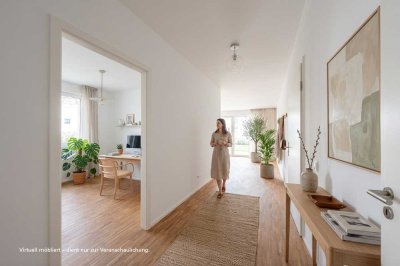 Erstbezug: Stilvolle 3-Zimmer-Wohnung mit Garten - Heidelberg-Rohrbach
