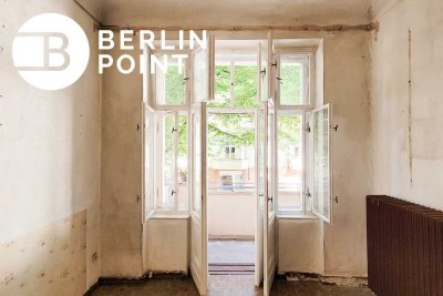 + Rixdorf /Böhmischer Platz + Altbauperle zu sanieren + bezugsfrei +