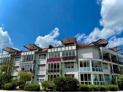 Sonnige 2-Zimmer-Wohnung mit herrlichem Wintergarten in Riemerling/Hohenbrunn