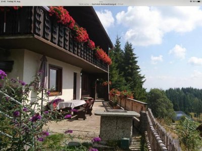 Almhaus mit 2 Wohnungen in Hochrindl mit Fernblick