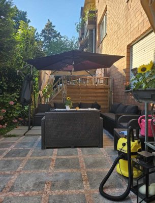 Geschmackvolle 3-Raum-Wohnung im schönen Duisburger Süden mit Terrasse und Garten