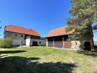 Oberlausitzer Bauernhaus mit Scheune - bezusgfähig