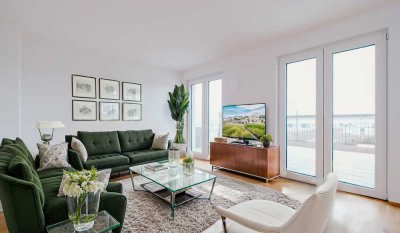 Neubau Erstbezug! Exklusive 2-Zimmer-Penthouse-Wohnung C21