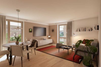 Whg. 19 - 3-Zimmer-Wohnung mit Südwest-Ausrichtung