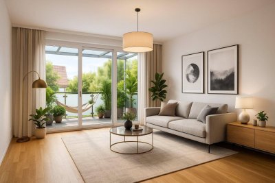 Hart bei Graz! Sonnige 3 Zimmer Wohnung mit TOP Ausstattung und großem Süd-Balkon !!!