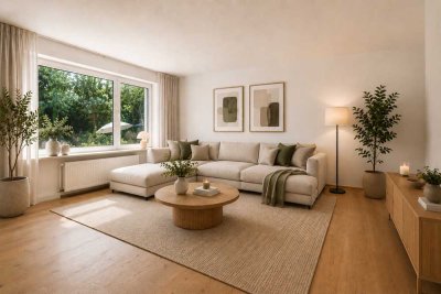 Teilsanierte Erdgeschosswohnung  mit durchdachtem Grundriss - perfekt für Eigennutzer und Investoren