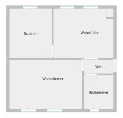 Charmante 2,5-Zimmer-Wohnung in Rheinnähe – Köln-Porz