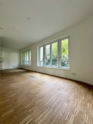 Erdgeschosswohnung mit Terrasse * 4-Zimmer * Einbauküche * im grünen Alt-Treptow