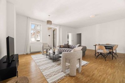 Wunderschöne 3-Zimmer Wohnung in Mitte - voll möbliert