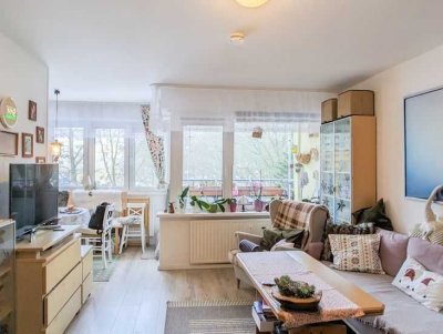 HOMESK - Eigenbedarf ausgeschlossen: Vermietete 3-Zimmer-Wohnung mit Süd-Balkon in Reinickendorf