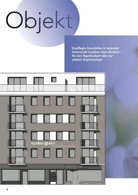 Mitte Köln! Modernisierte 3 - Zimmer Wohnung in der Kölner - Innenstadt! Blaubach 6-8, Köln, WE 6