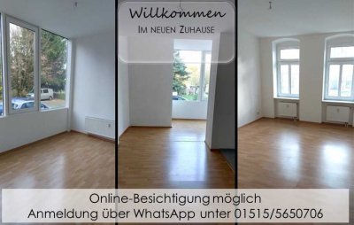 Wie wär`s damit? Helle Erdgeschoss-Wohnung mit Wintergarten
