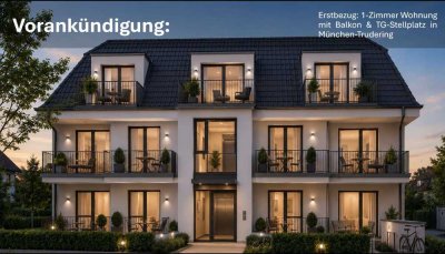Coming Soon: Charmante 1-Zimmer-Wohnung in München-Trudering