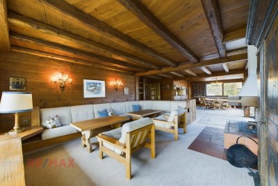 Grenznahe 3-Zimmer-Wohnung im Chalet-Stil - Möbliert!