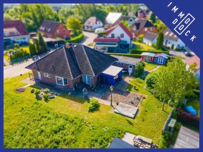 Schöner Winkelbungalow am Rande von Stralsund