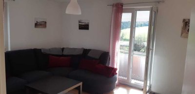Möblierte 3-Zimmer-Wohnung mit Balkon und EBK in Rudersberg
