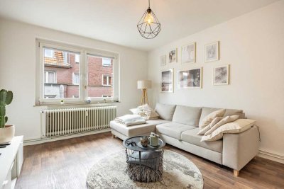 Modernisierte 2-Zimmer-Wohnung mit Balkon im Frankenberger Viertel