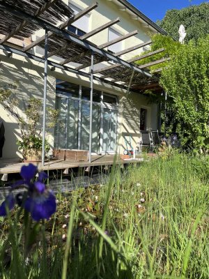 5-Zi in DHH, EG+OG+Hobbyraum UG, Garten