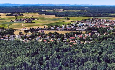 Eglharting, S-Bahn, hell, ruhig, sonnig! 3 Zi.- DG Whg.