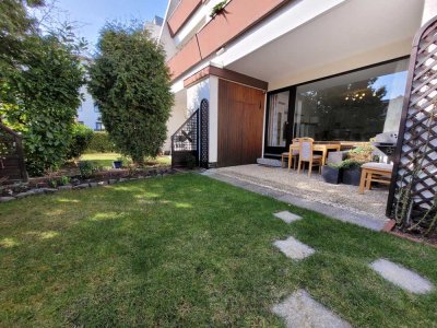 2-Zimmer-Wohnung mit Terrasse und Garten