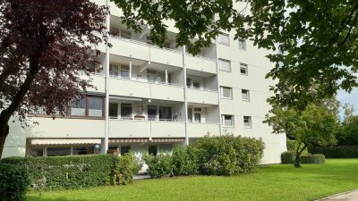 renovierte 1 Zi.-Whg. - großer WEST/Balkon, EBK, Abstellraum und Tiefgarage in MARKT SCHWABEN