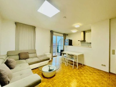 Schöne 2-Zimmer-Wohnung mit großer Terrasse in begehrter Lage von Neu-Isenburg Stadtmitte