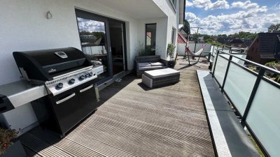 Moderne 5-Zimmer-Wohnung mit großer Dachterrasse | Hamburg-Bergedorf | 01.07.–31.08.2026